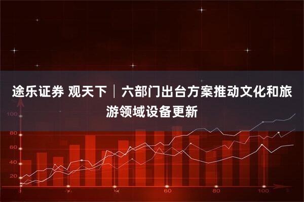 途乐证券 观天下│六部门出台方案推动文化和旅游领域设备更新