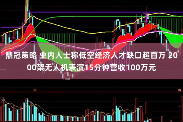鼎冠策略 业内人士称低空经济人才缺口超百万 2000架无人机表演15分钟营收100万元