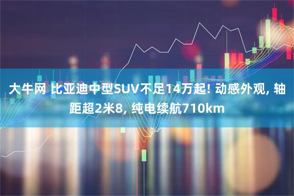 大牛网 比亚迪中型SUV不足14万起! 动感外观, 轴距超2米8, 纯电续航710km